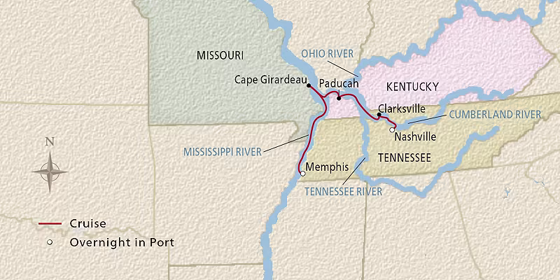 8 Day Viking River Cruise from Memphis to Nashville 2026 - 