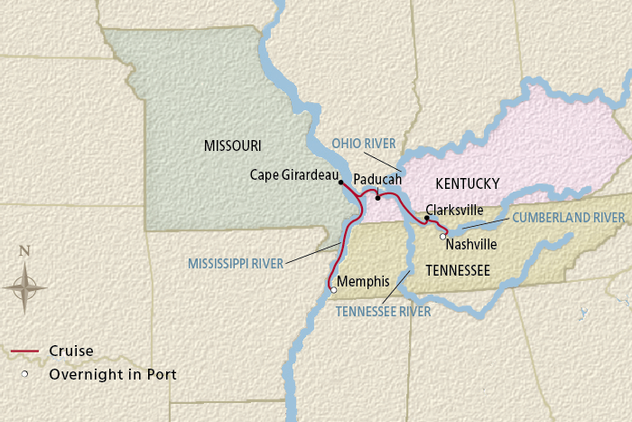 8 Day Viking River Cruise from Nashville to Memphis 2027 - 