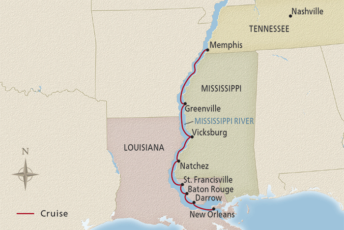 8 Day Viking River Cruise from New Orleans to Memphis 2025 - 