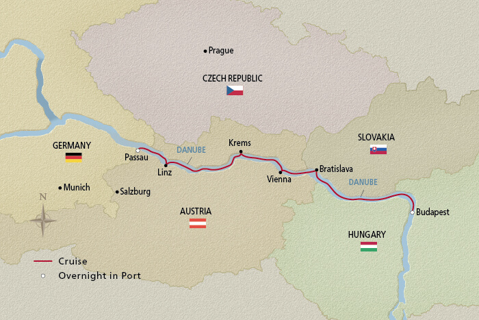 8 Day Viking River Cruise from Passau to Budapest 2026 - 