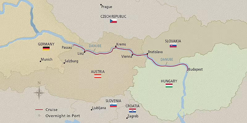 8 Day Viking River Cruise from Passau to Budapest 2028 - 