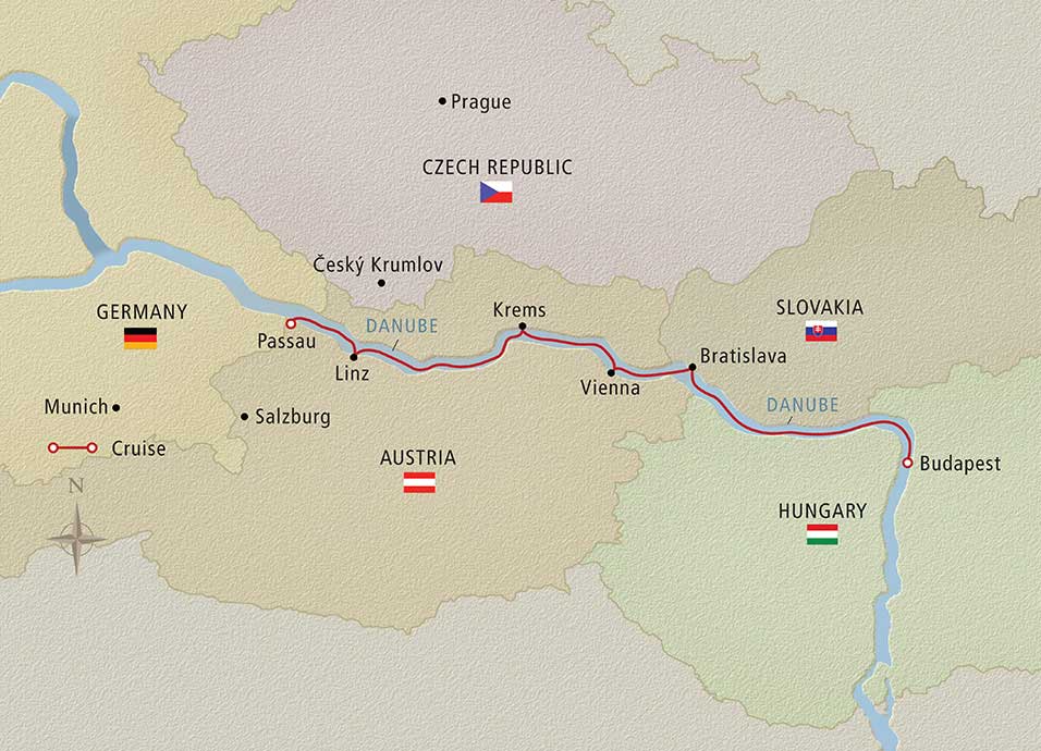 8 Day Viking River Cruise from Passau to Budapest 2025 - 