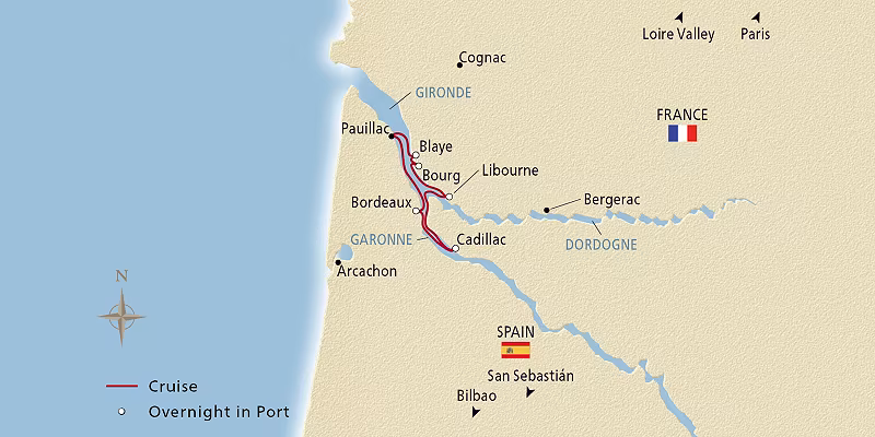 8 Day Viking River Cruise from Roundtrip Bordeaux 2028 - 